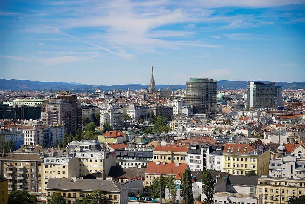 vienna, capital of Austria