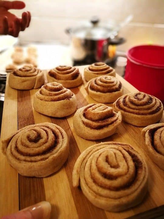 sweden with kids, swedish cinnamon roll