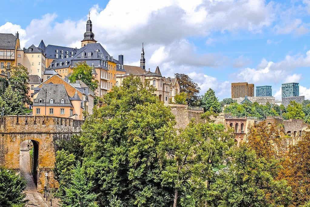 luxembourg, ville haute, city