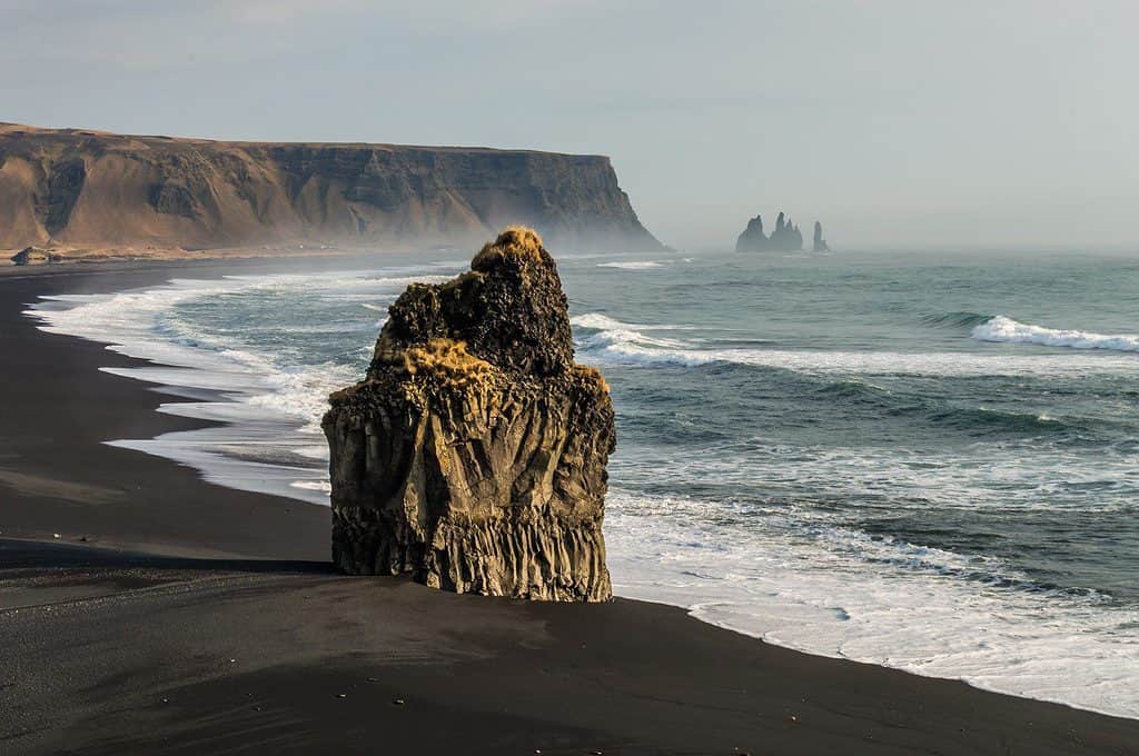 Reynisfjara Beach, landmarks in iceland