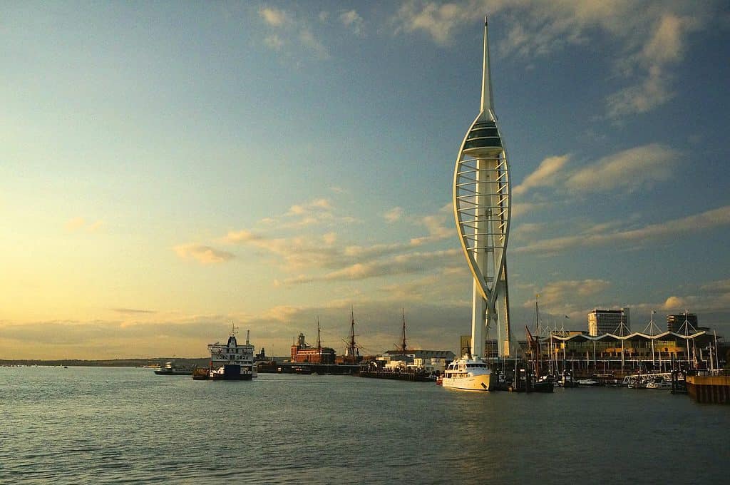 spinnaker tower, portsmouth