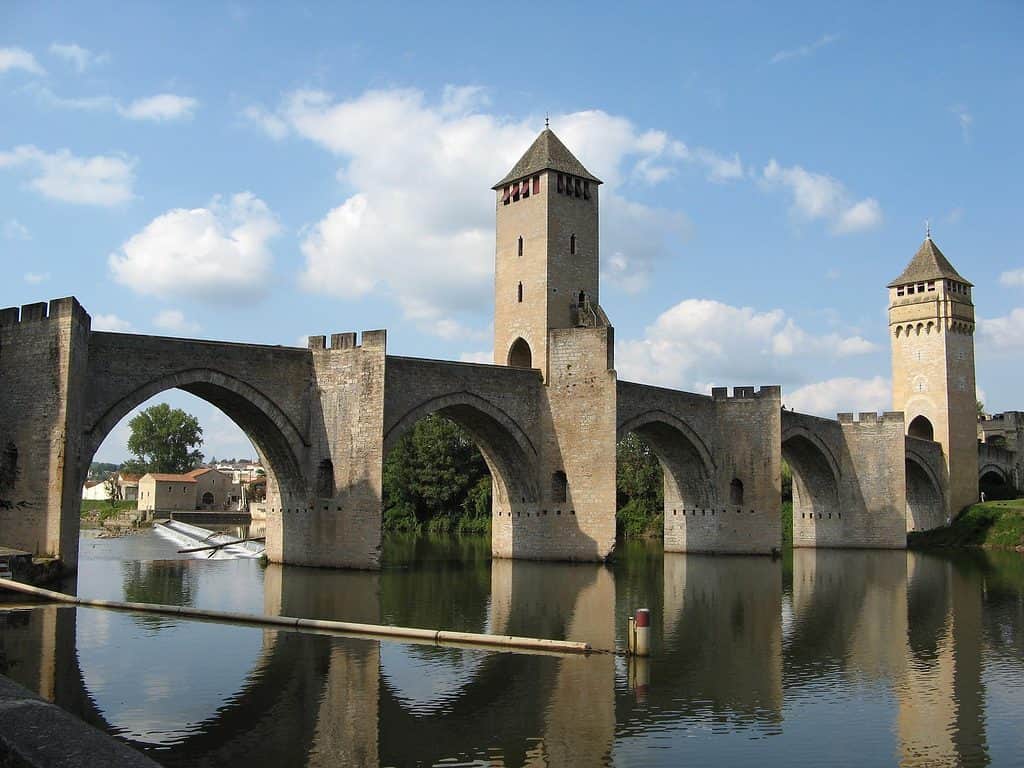 Pont Valentré, Cahors, bridges in france