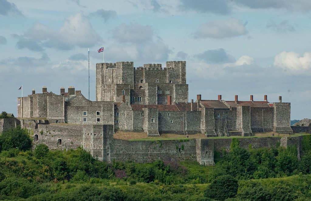 best castles in europe, castes in the UK, dover castle