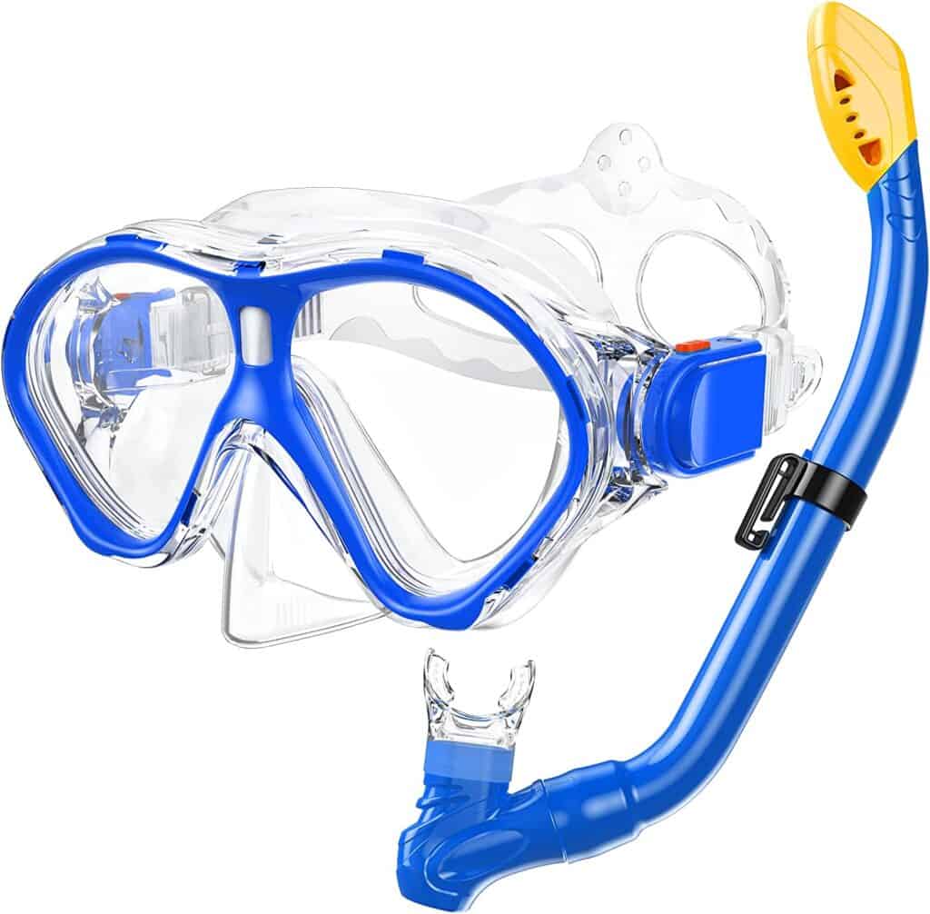 Karvipark Anti-Fog Easy Breathing Kids Snorkel Gear