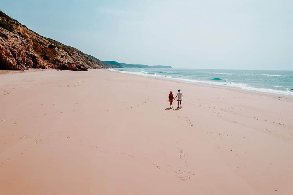 Praia das Furnas in the Algarve, best places to propose in portugal