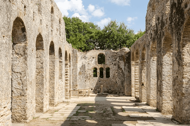 albania, butrint, summer