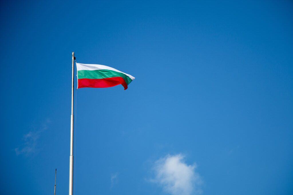 sofia with kids, bulgaria flag